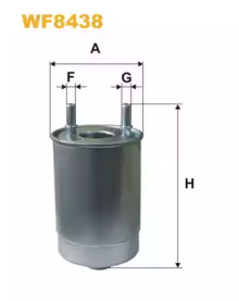 WIX FILTERS wf8438 -  Топливный фильтр